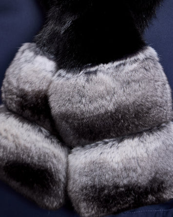 Mink and Chinchilla pull thru Scarf - Image 3