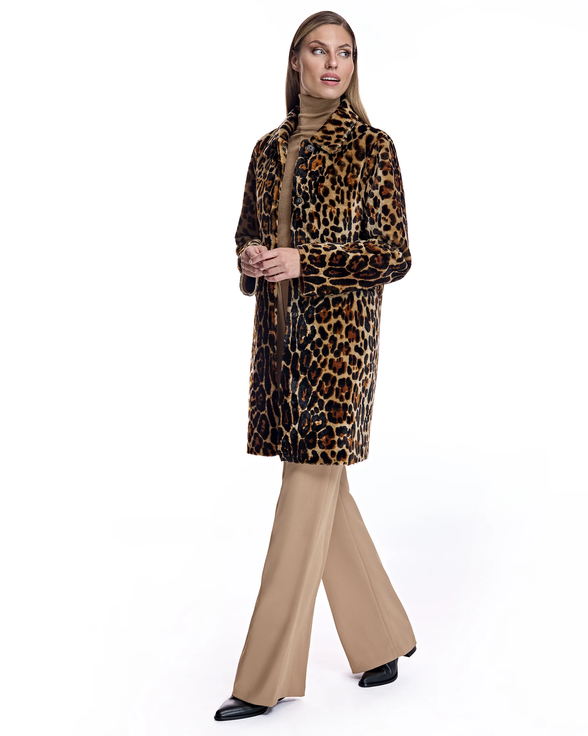 Shearling Walking Coat - Image 3