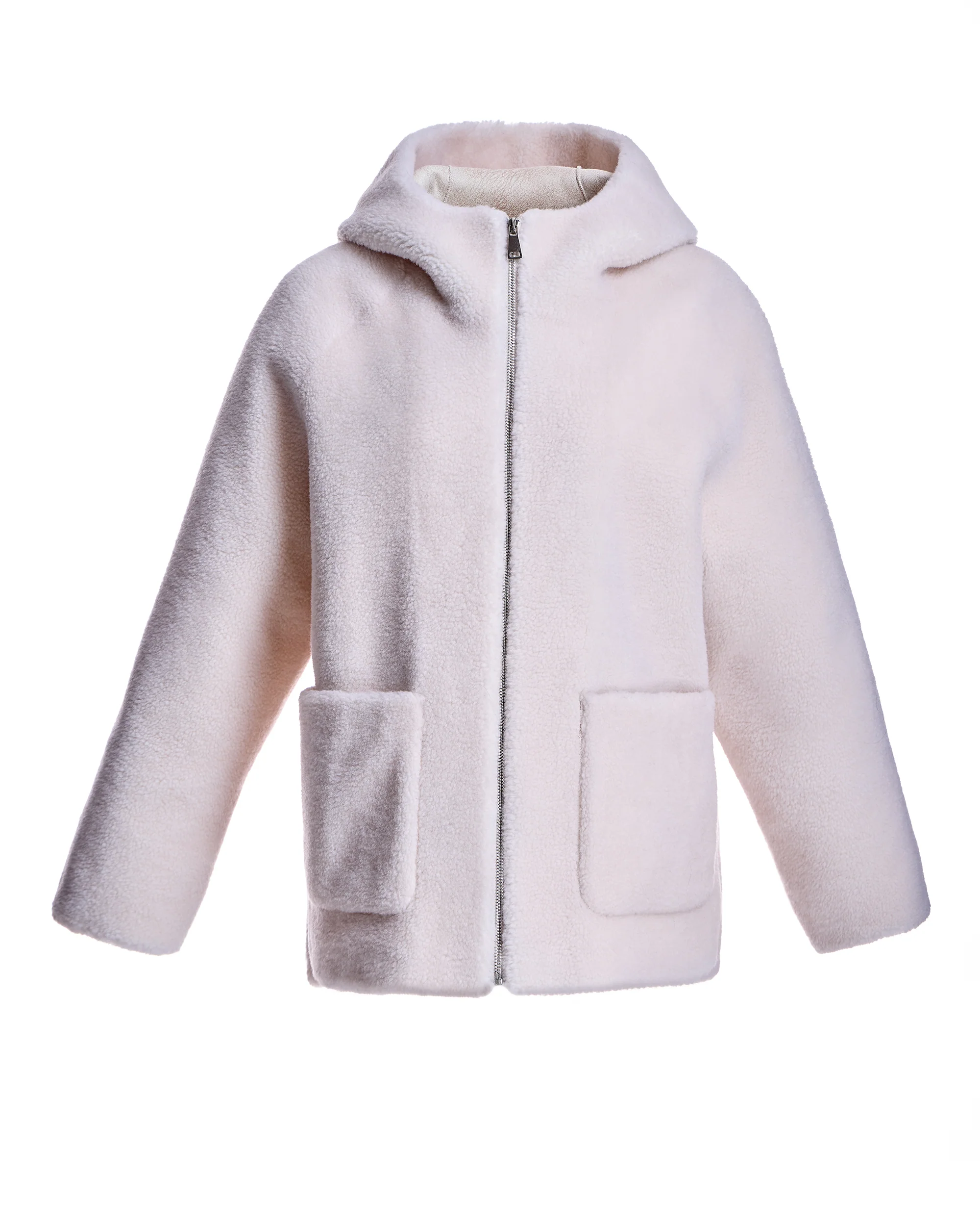 Hooded Lambswool Jacket Maximilian - Image 2