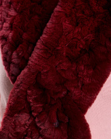 Knitted Rex Rabbit Scarf - Image 4