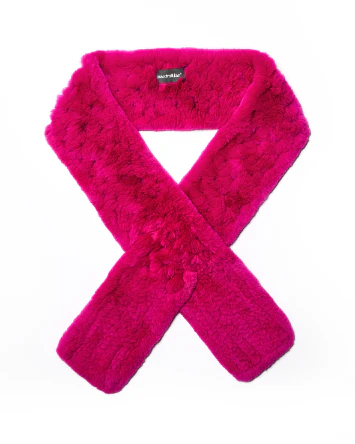 Knitted Rex Rabbit Scarf - Image 5