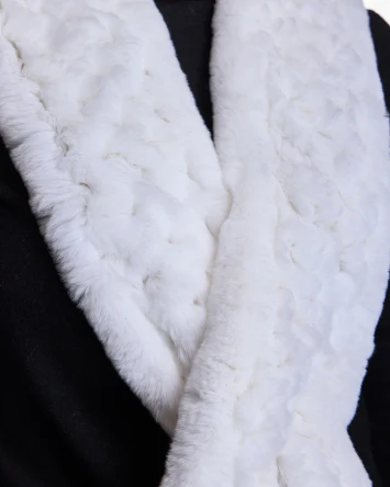 Knitted Rex Rabbit Scarf - Image 8