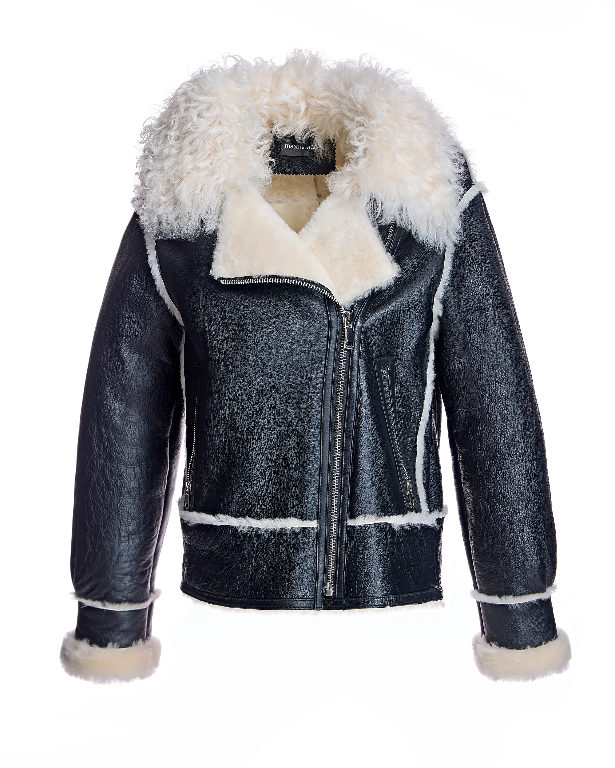 LAMB JACKET WITH TIKRADOR SHEEP COLLAR-Maximilian - Image 11