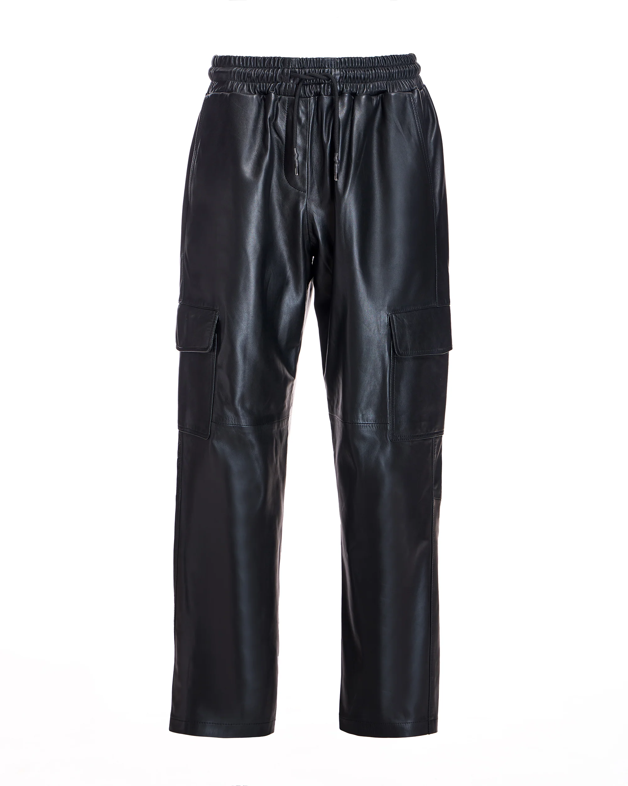 Leather Cargo Pants-Maximilian - Image 3