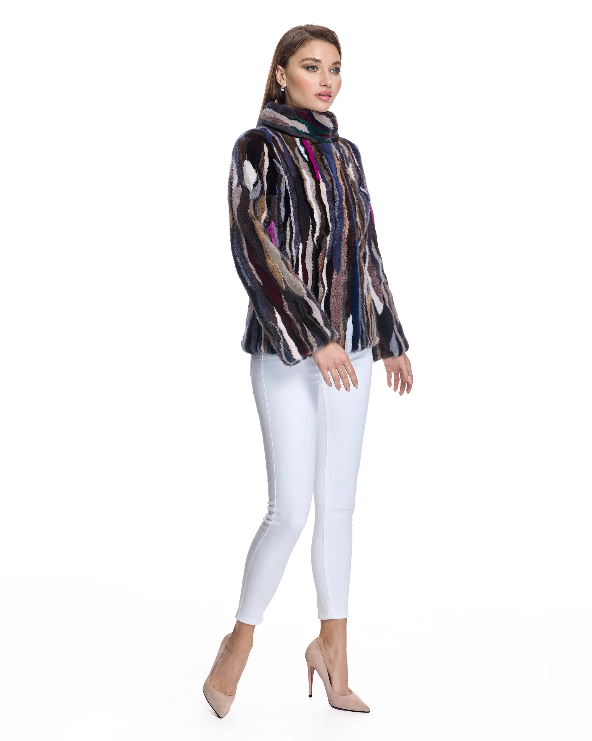 Mink Sections Jacket - Image 4
