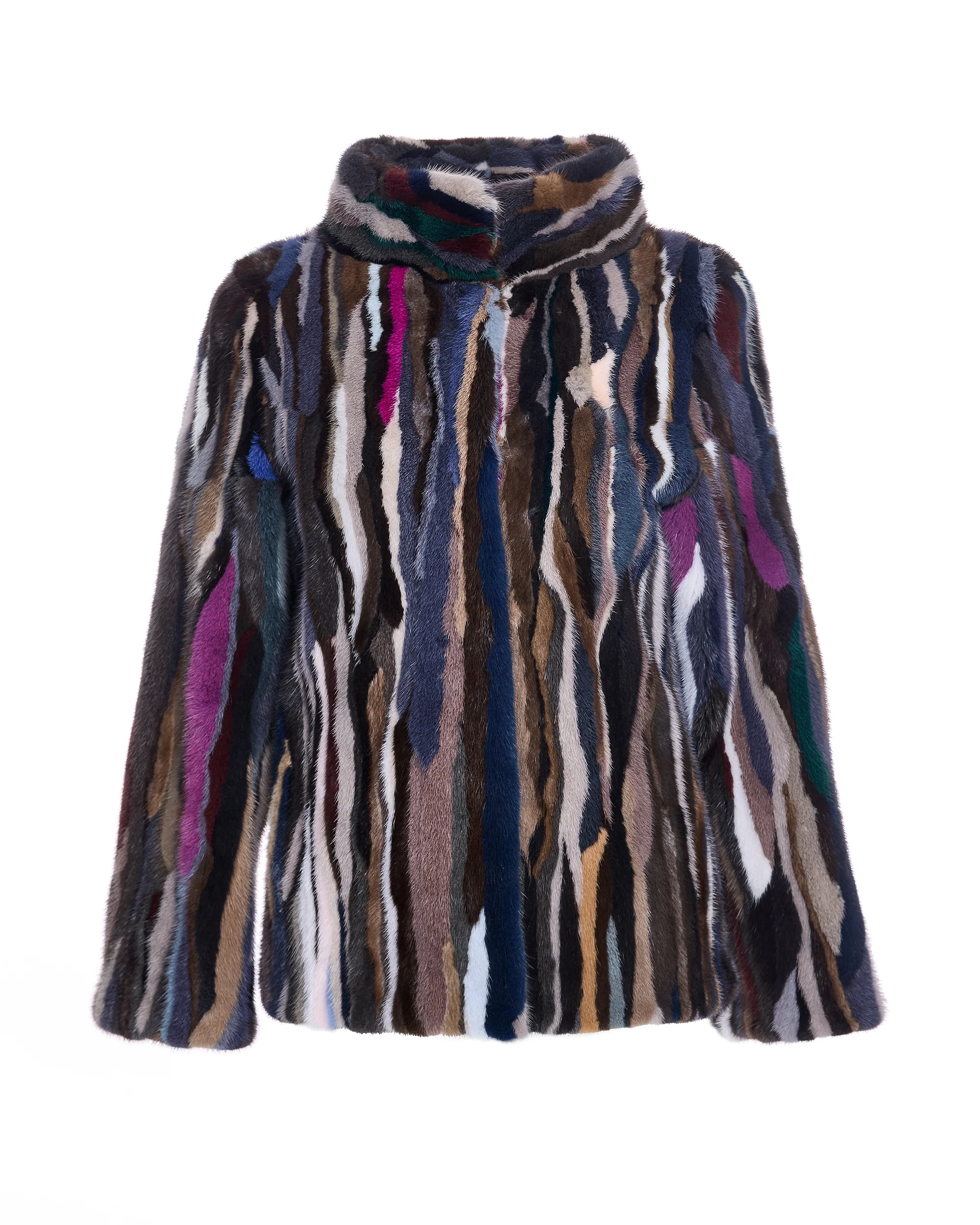 Mink Sections Jacket - Image 5