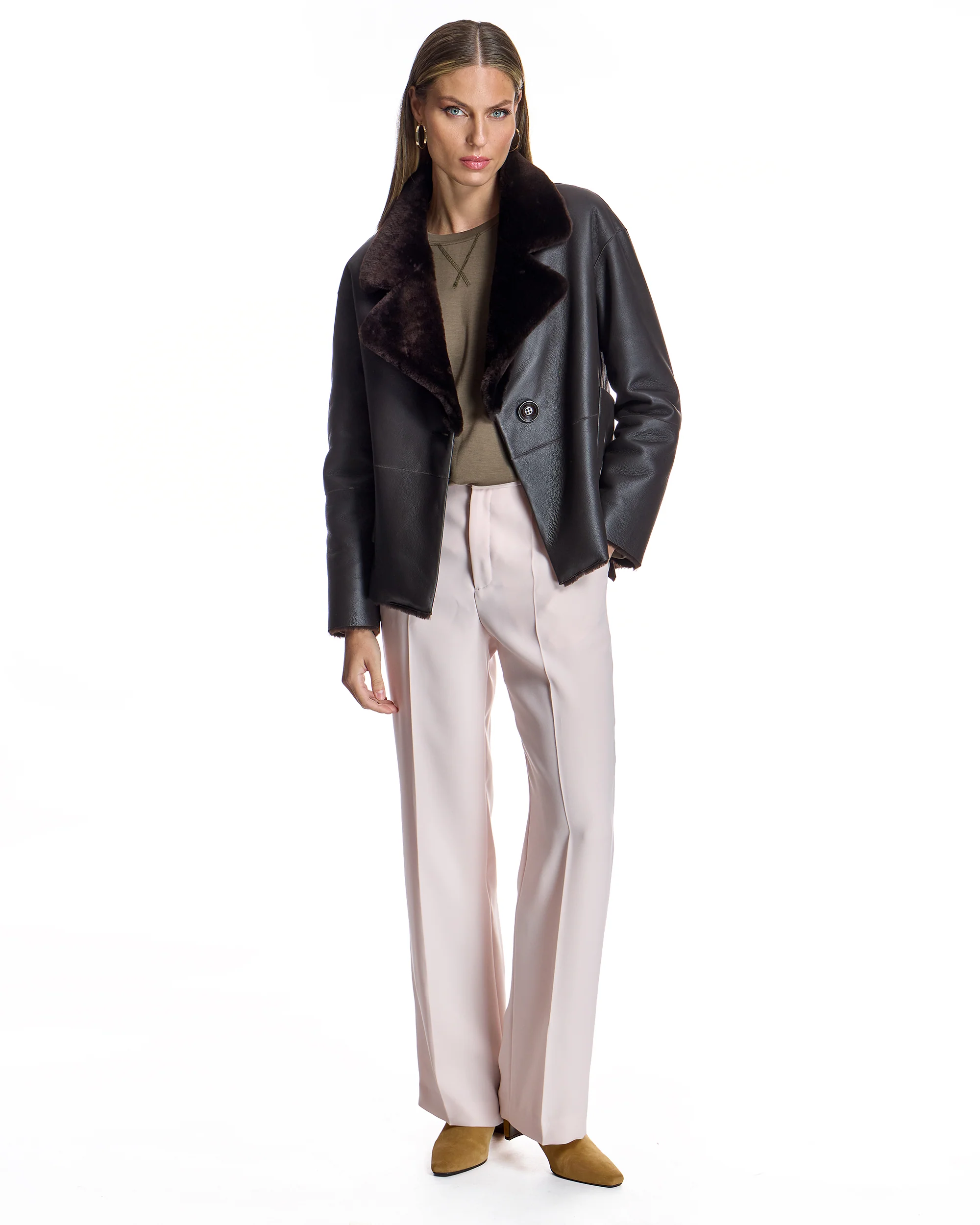 Nappa Shearling Lamb Jacket-Maximilian - Image 4
