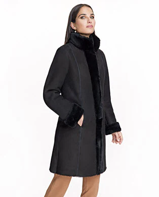 Shearling Lamb Coat - Image 2