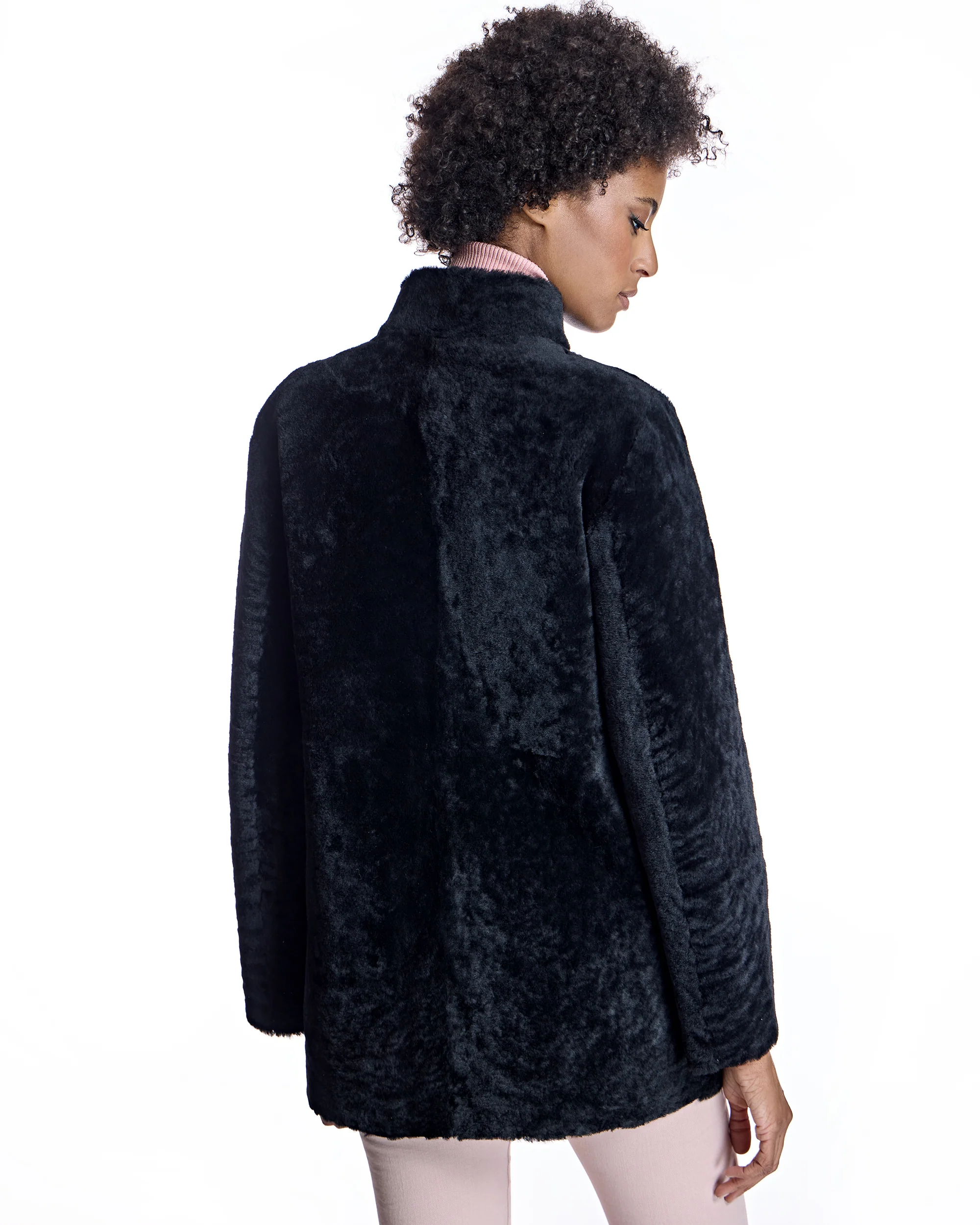 Maximilian Reversible Shearling Jacket-Maximilian - Image 14